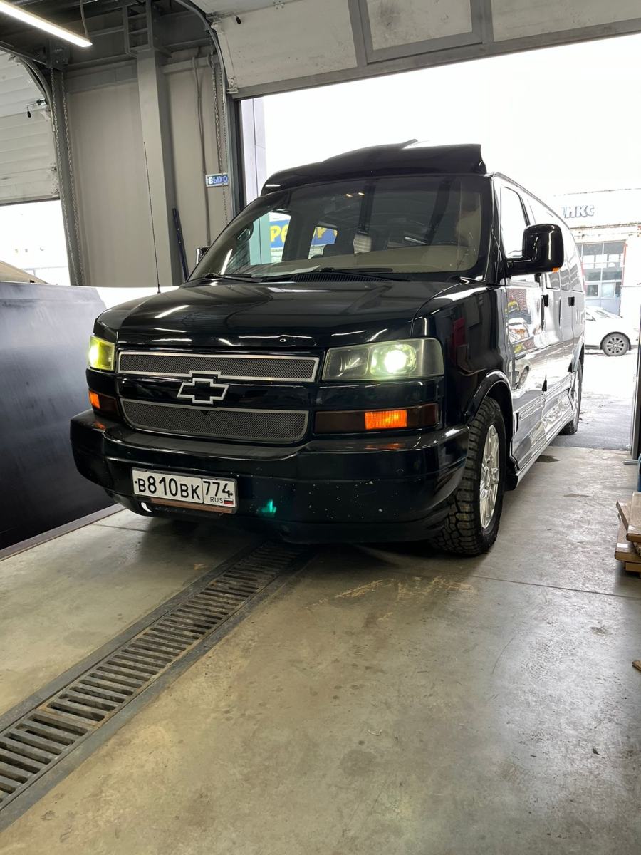 Индивидуальная аудиосистема в Chevrolet Express