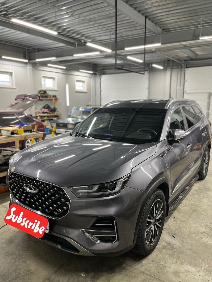 Установка оборудования клиента в Chery Tiggo 8 Pro