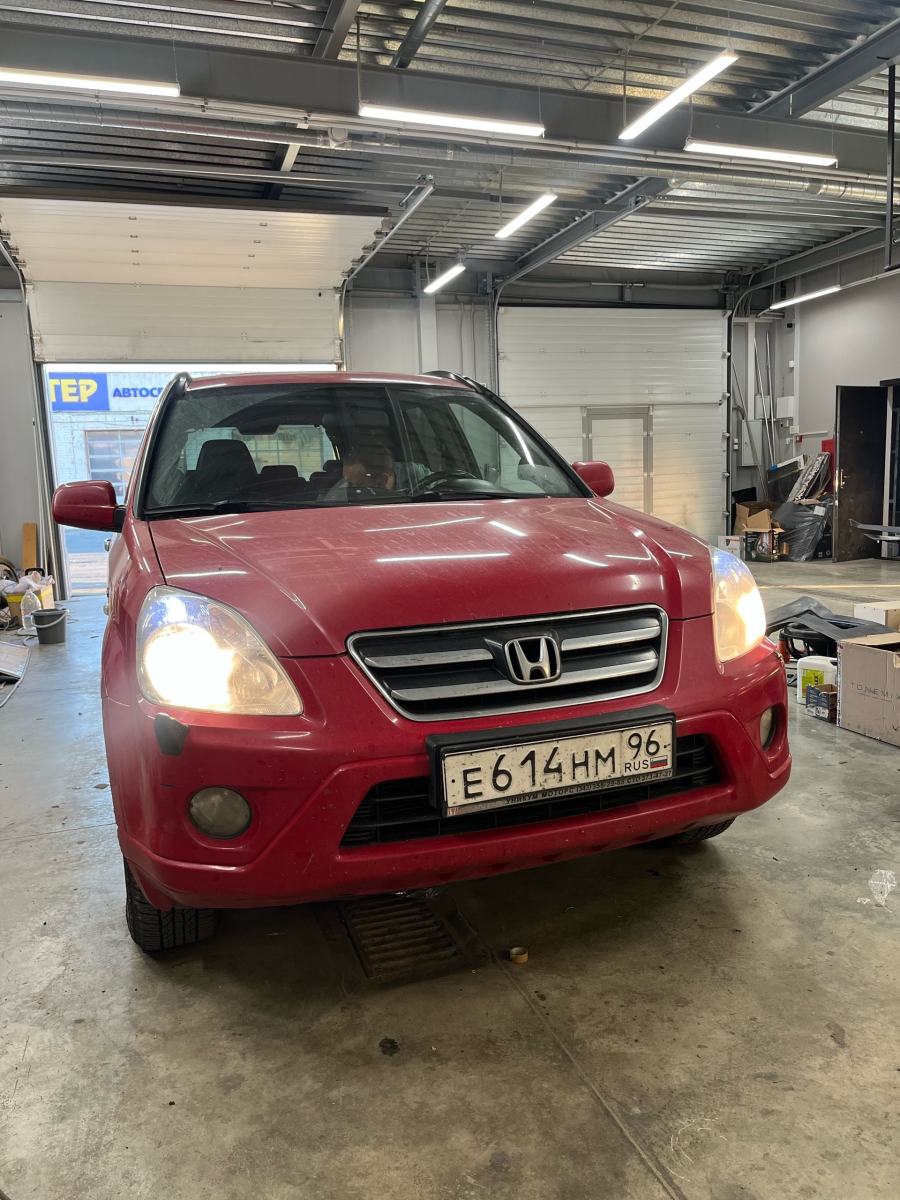 Скрытая установка усилителей в Honda CR-V 2008